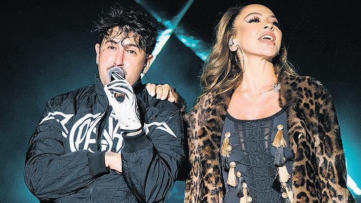 Konserde Hadise sürprizi